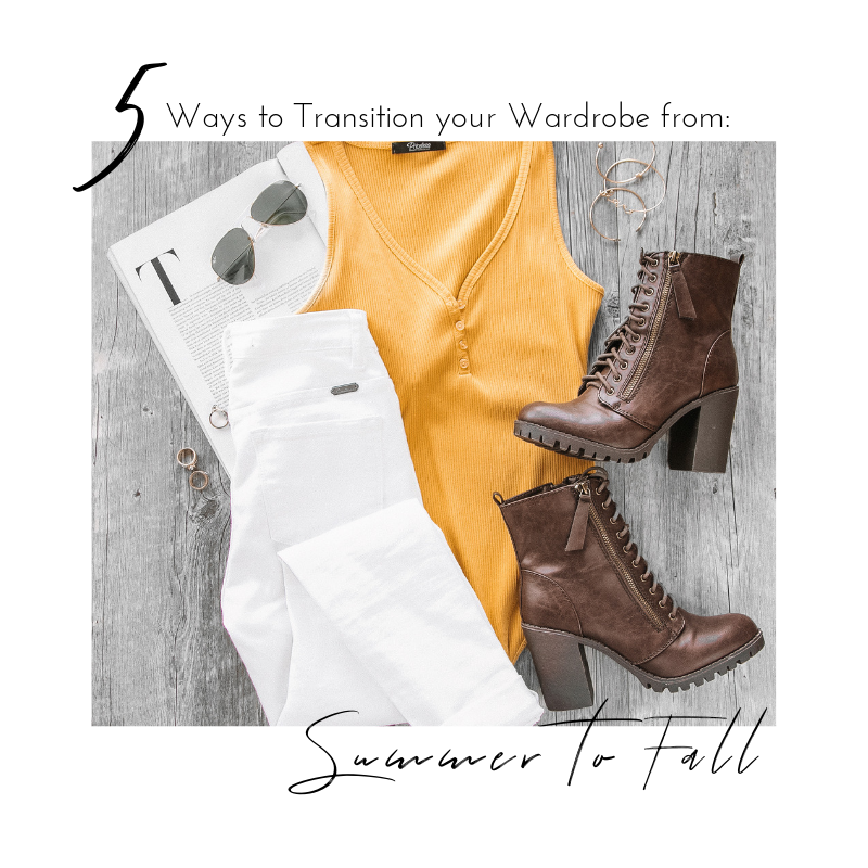 5 Ways to Transition Your Wardrobe from Summer to Fall | Priceless