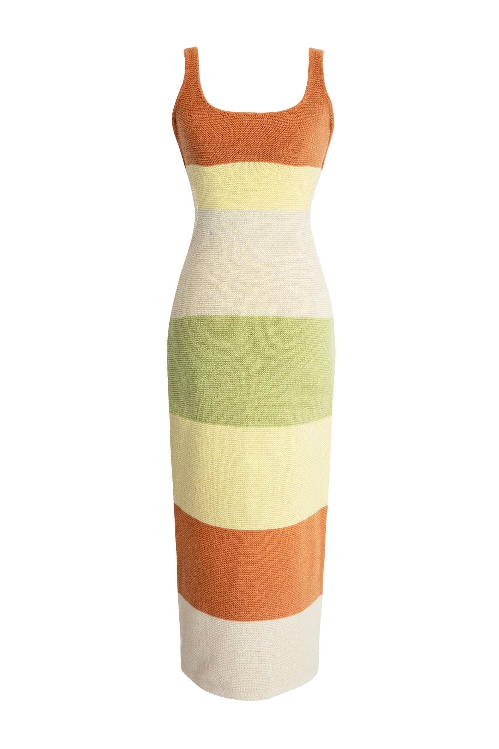 Colorblock Midi Dress