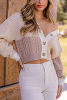 Knit Cardigan Top