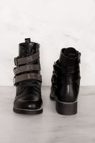 Boots - Legendary Black Buckle Boots