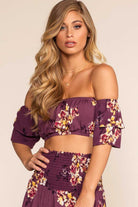 Tops - The Frill Of It Crop Top